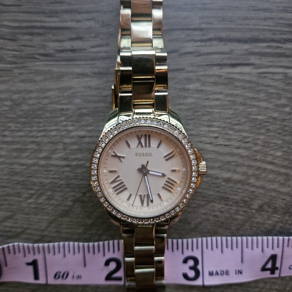 FOSSIL - Rose Gold Watch - Picture 3 of 7